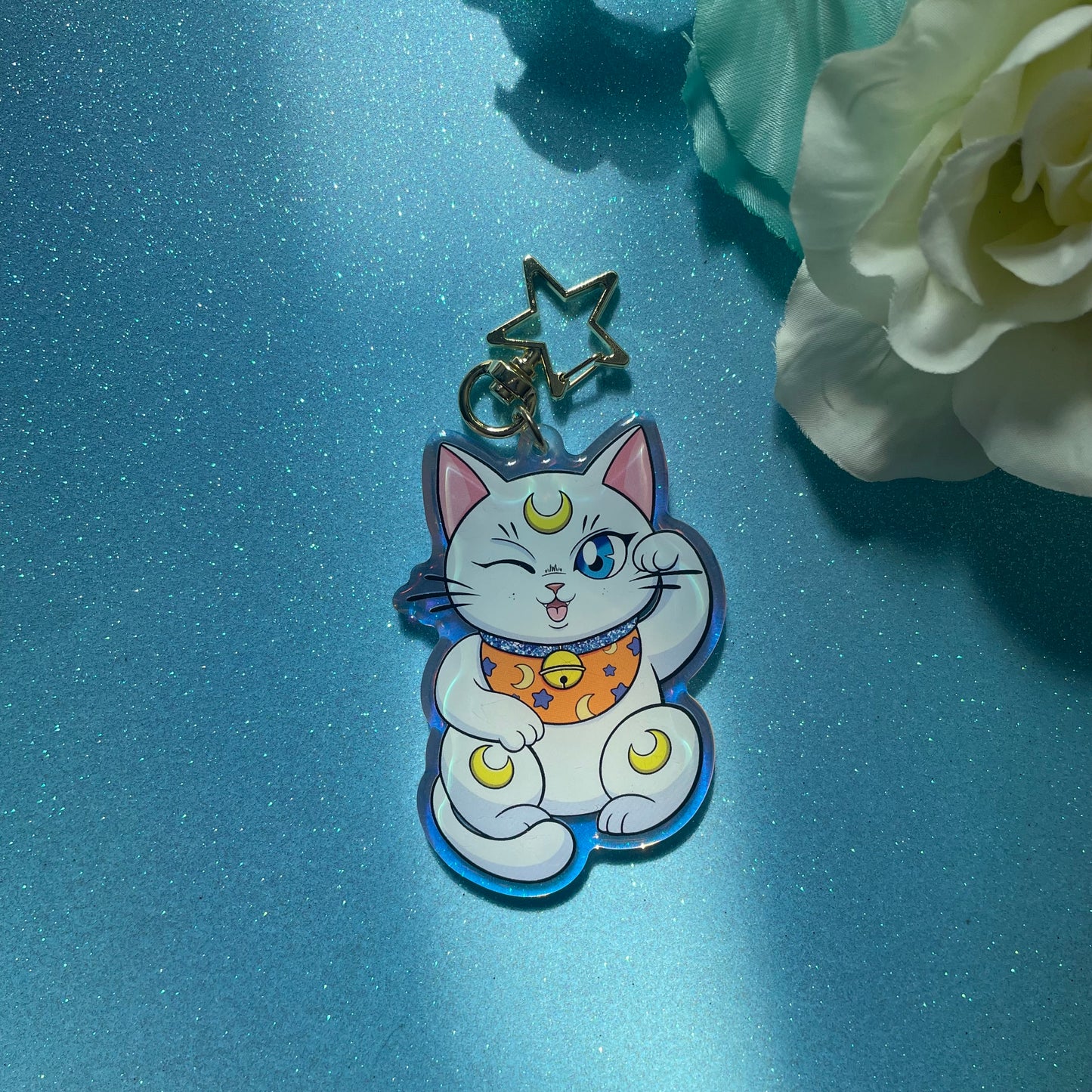 Maneki Neko Artemis (avaimenperä)