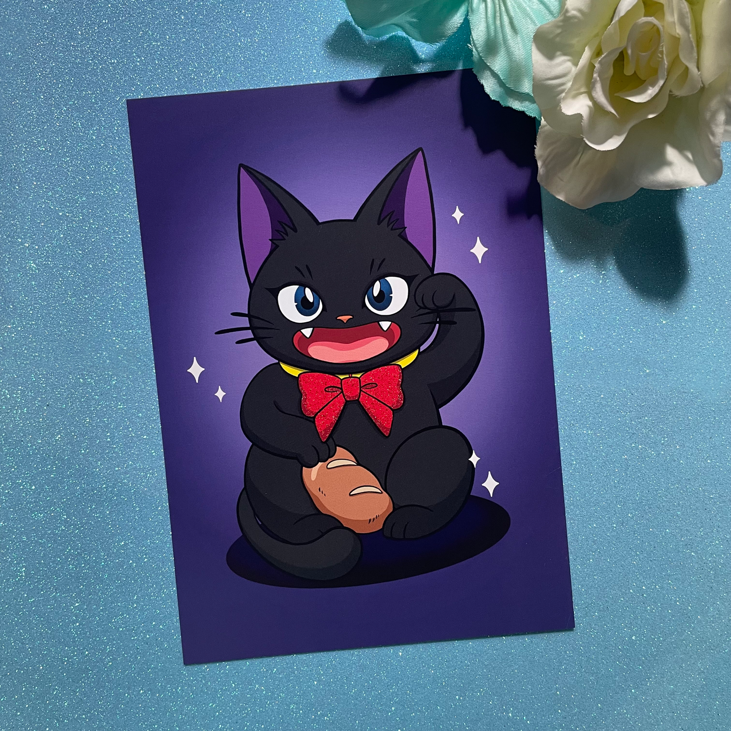 Maneki Neko Jiji (A5 taideprintti)