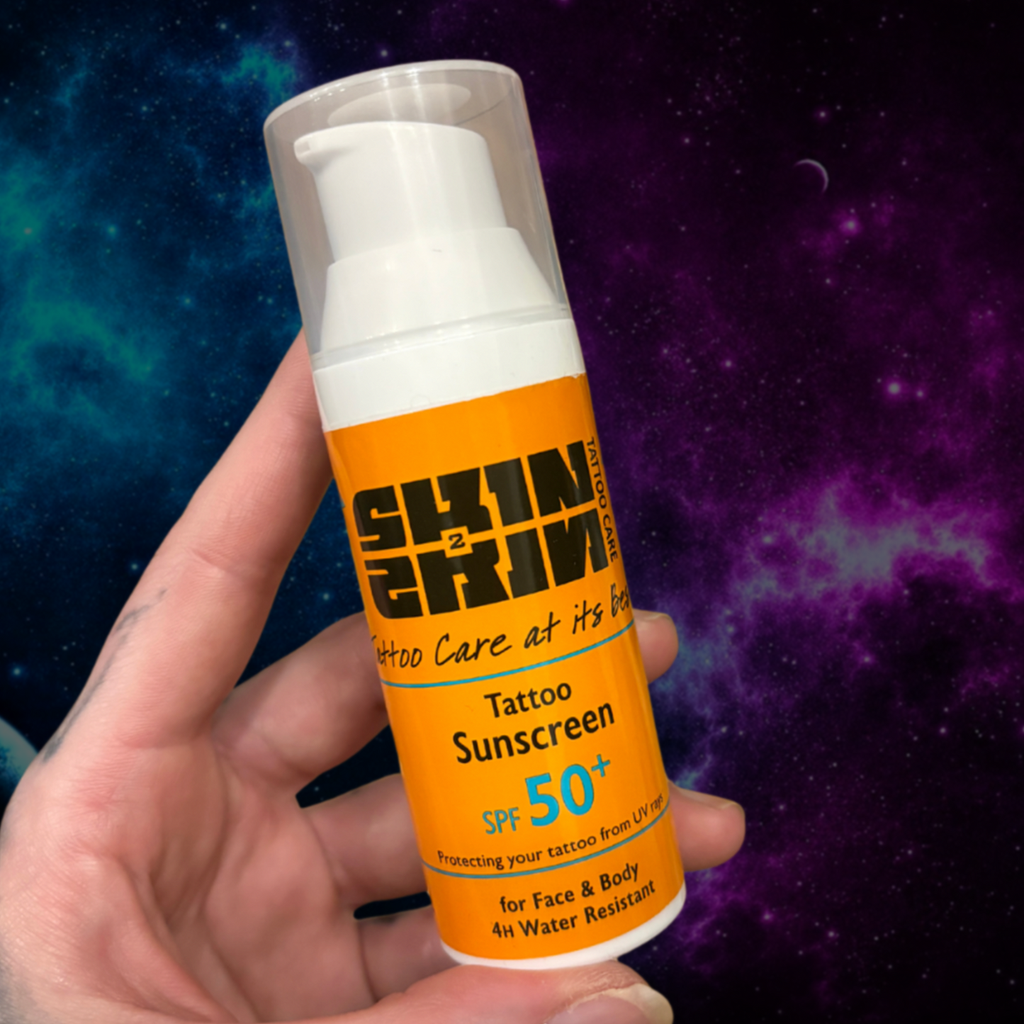 Skin2Skin Tattoo Sunscreen SPF50+