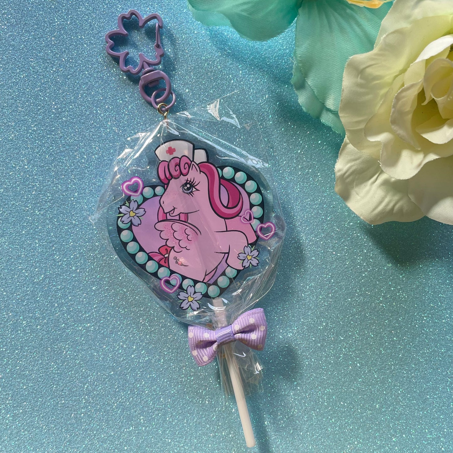 Nurse Pony Lollipop (avaimenperä)