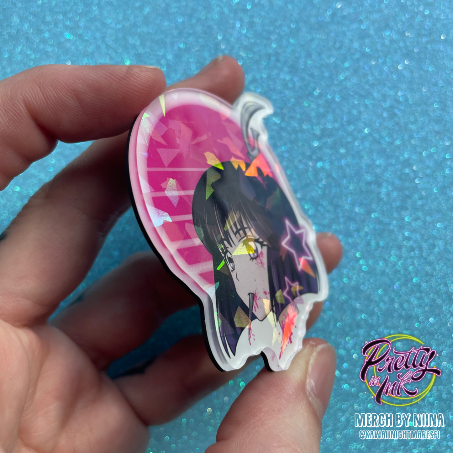 Sailor Saturn Namakubi (magneetti)