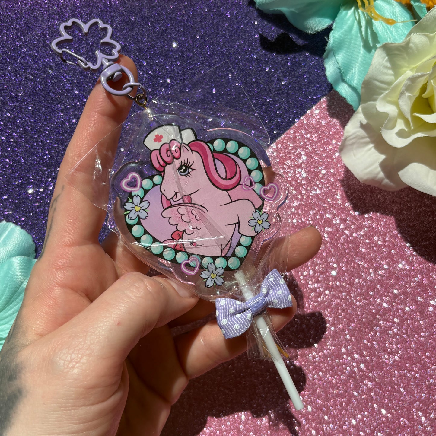 Nurse Pony Lollipop (charm)
