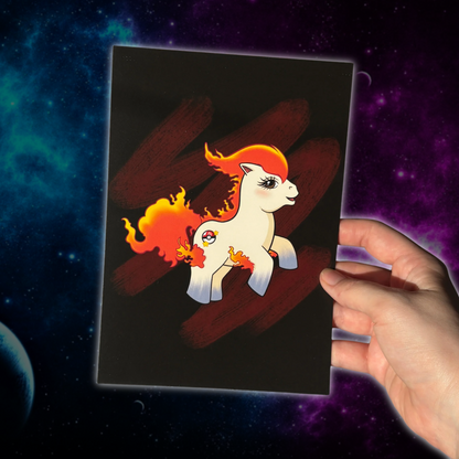 Fire Pony (Taideprintti)