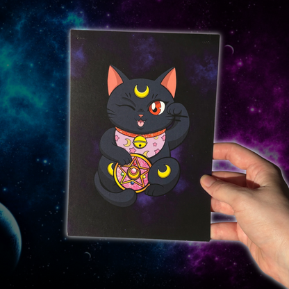 Maneki Neko Luna (Taideprintti)