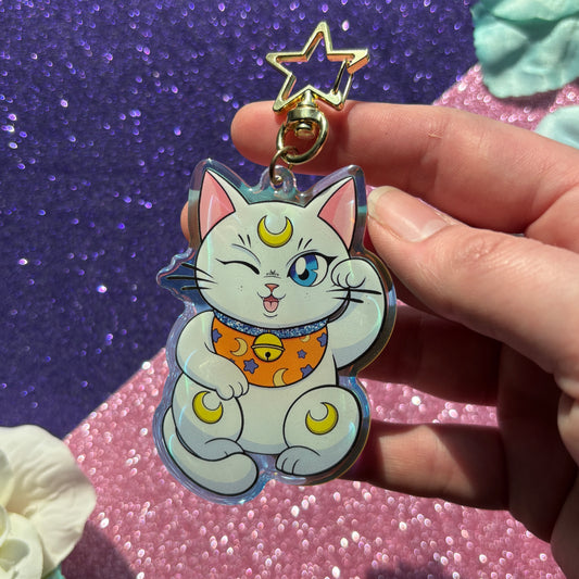 Maneki Neko Artemis (avaimenperä)