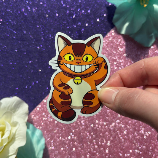 Maneki Neko Bus (glittertarra)
