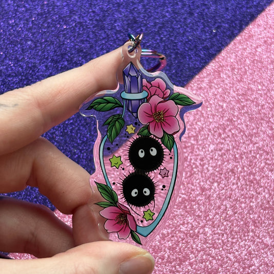 Sootsprites in A Bottle (avaimenperä)