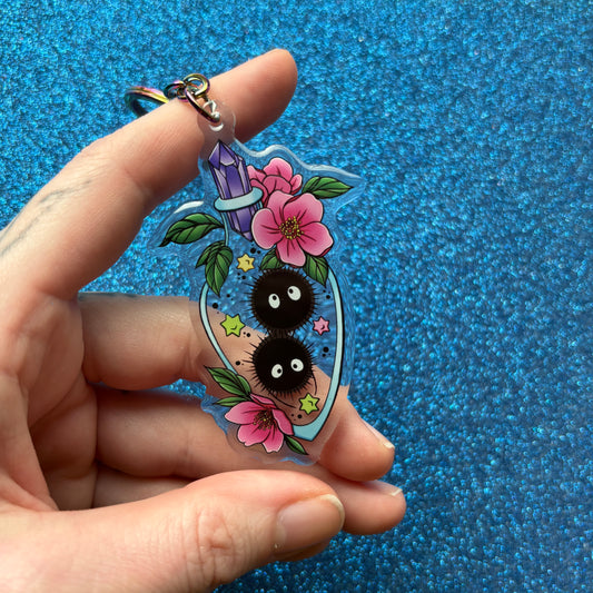 Sootsprites in A Bottle (avaimenperä)