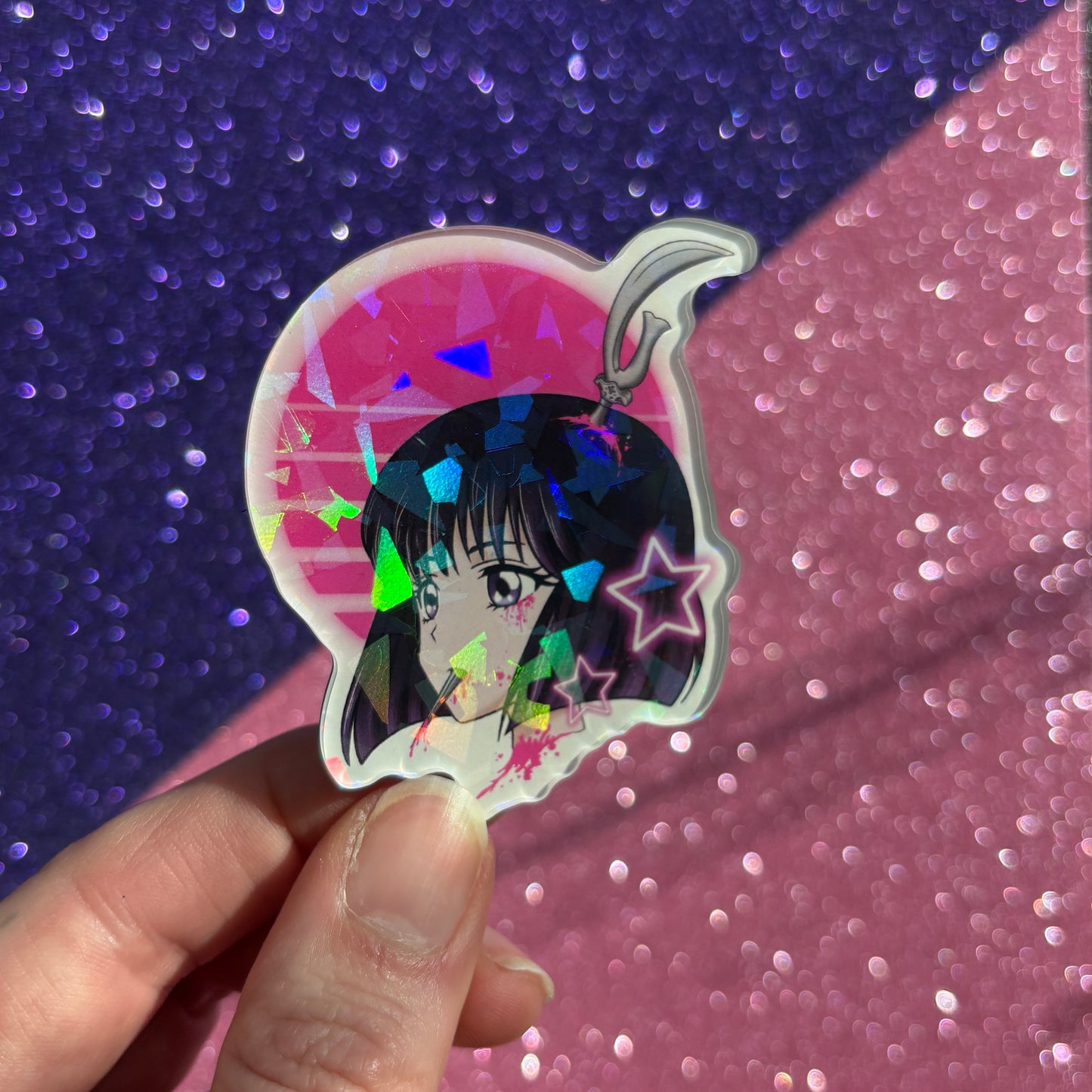 Sailor Saturn Namakubi (magneetti)