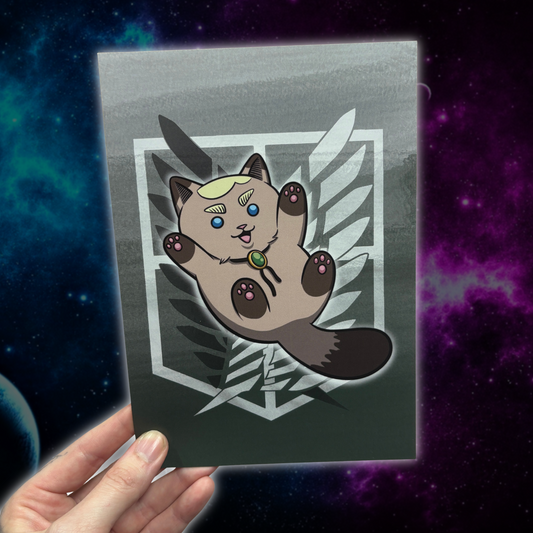 Neko Erwin (A5 Taideprintti)