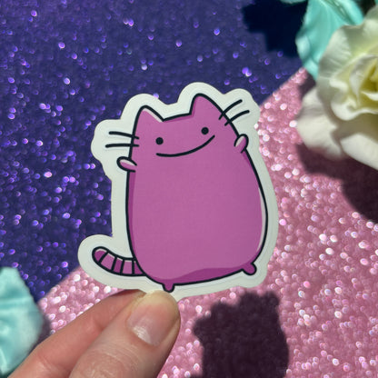 I MADE IT! (läpinäkyvä tarra)