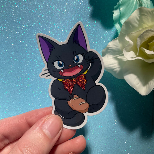 Maneki Neko Jiji (glittertarra)