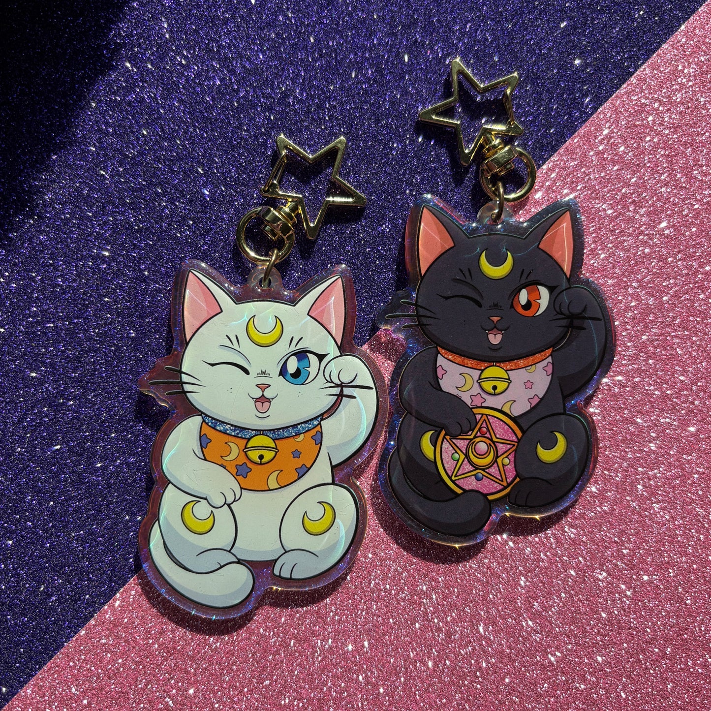 Maneki Neko Artemis (avaimenperä)