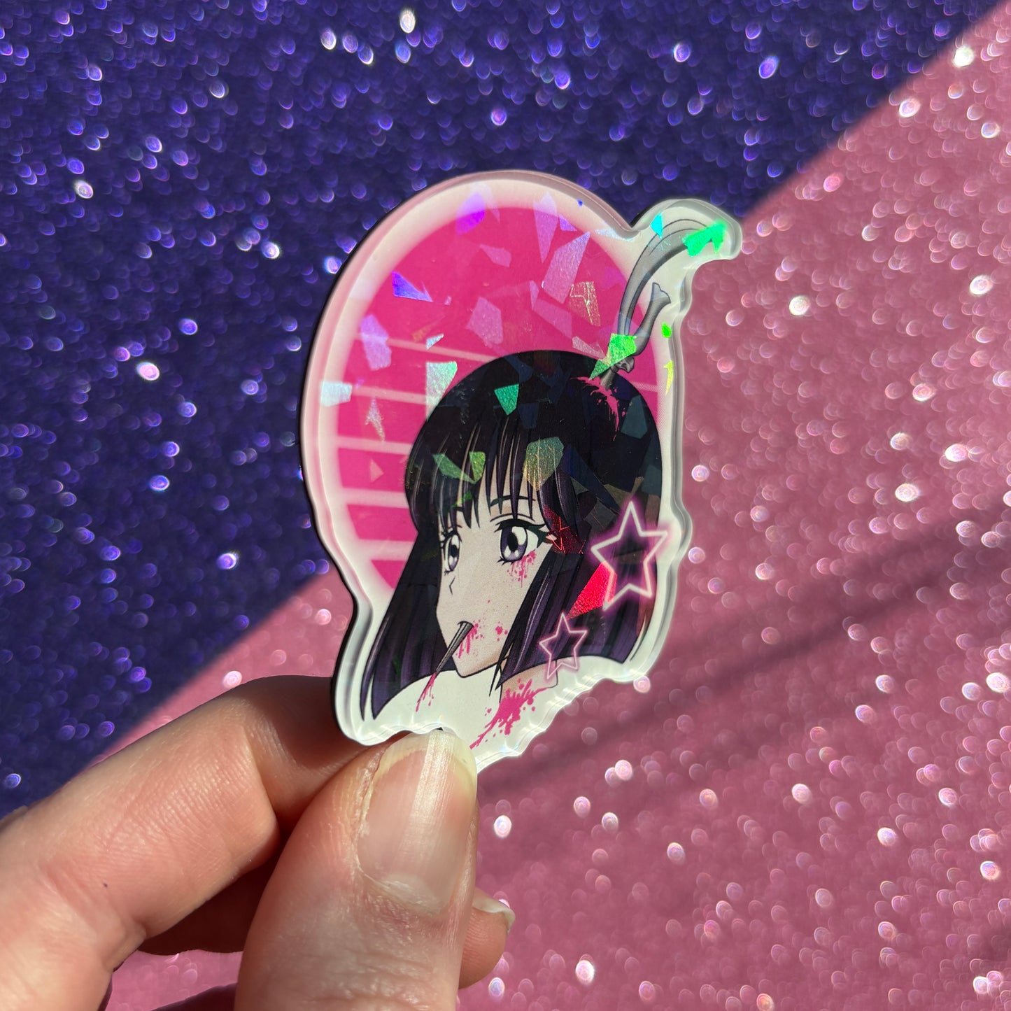 Sailor Saturn Namakubi (magneetti)