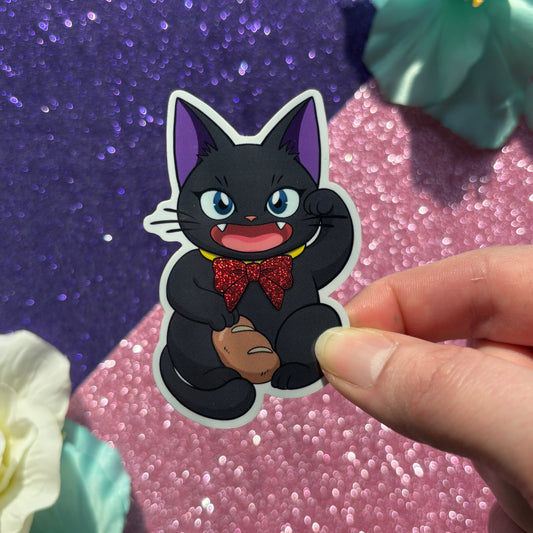 Maneki Neko Jiji (glittertarra)