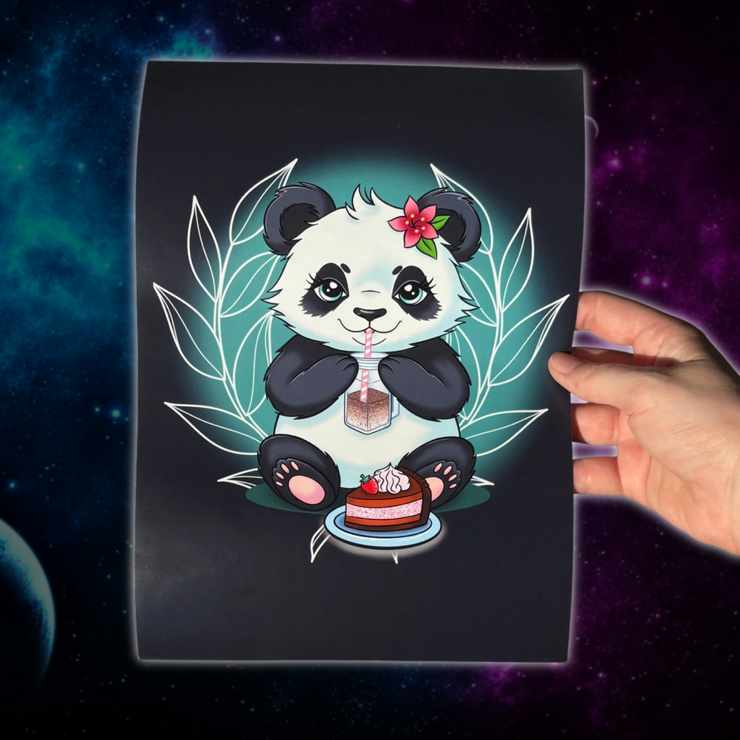 Kawaii Panda (Taideprintti)