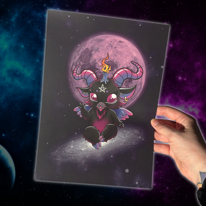 Kawaii Baphomet (Taideprintti)