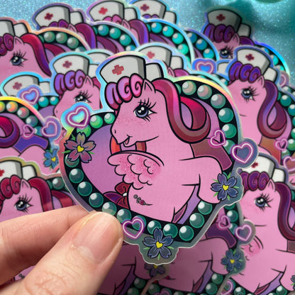 Nurse Pony ✨NEW✨ (hologramtarra)
