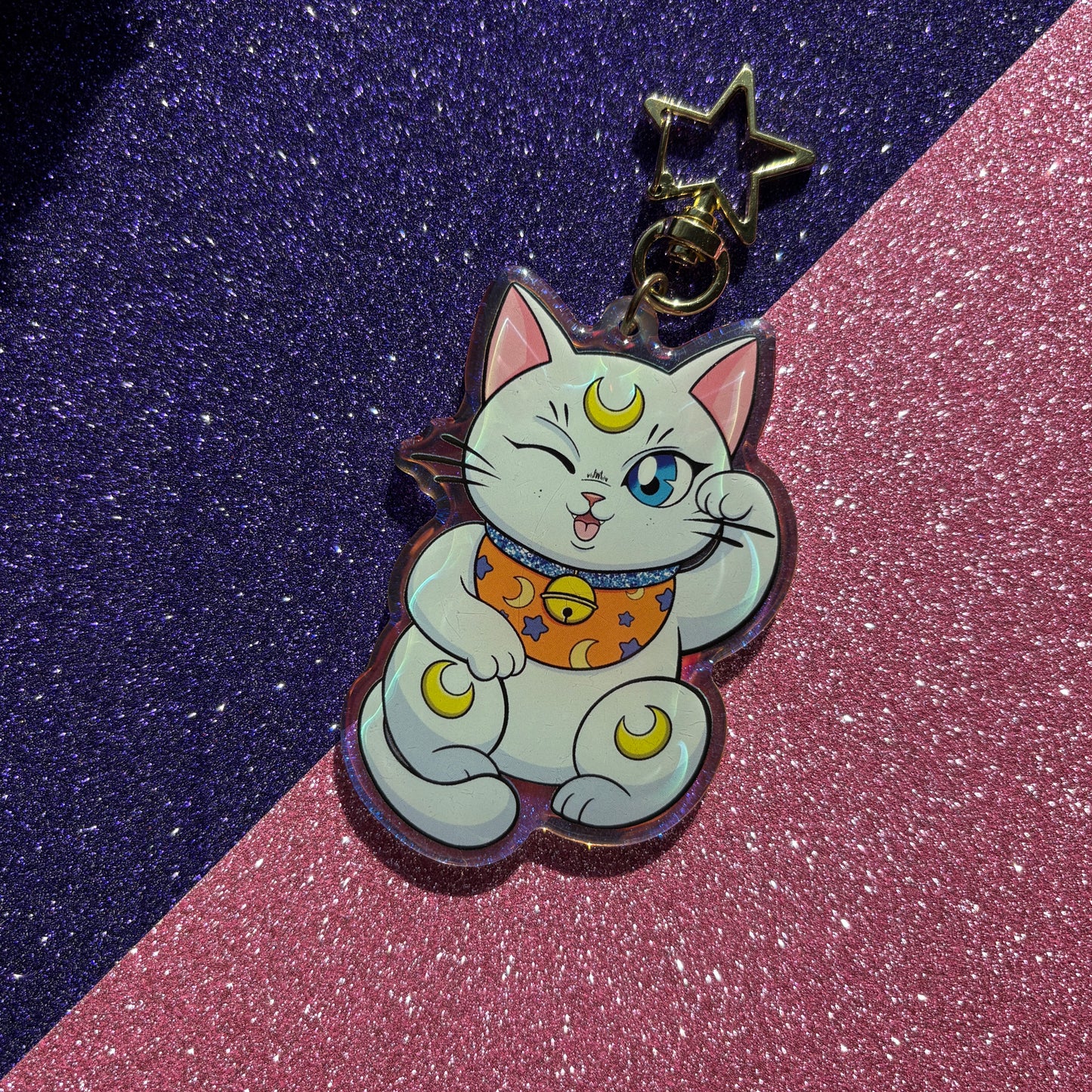 Maneki Neko Artemis (avaimenperä)