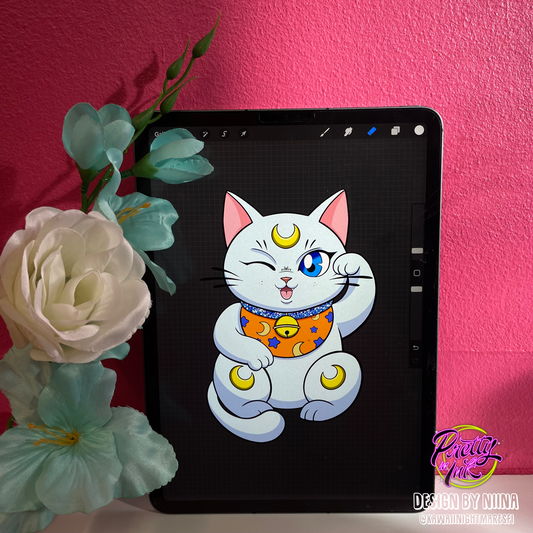 Maneki Neko Artemis (tatuointimalli)