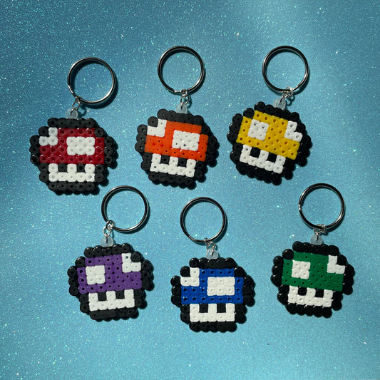 Pixel Mushroom (avaimenperä)